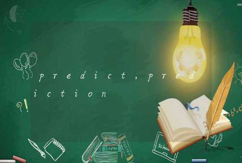 predict,prediction